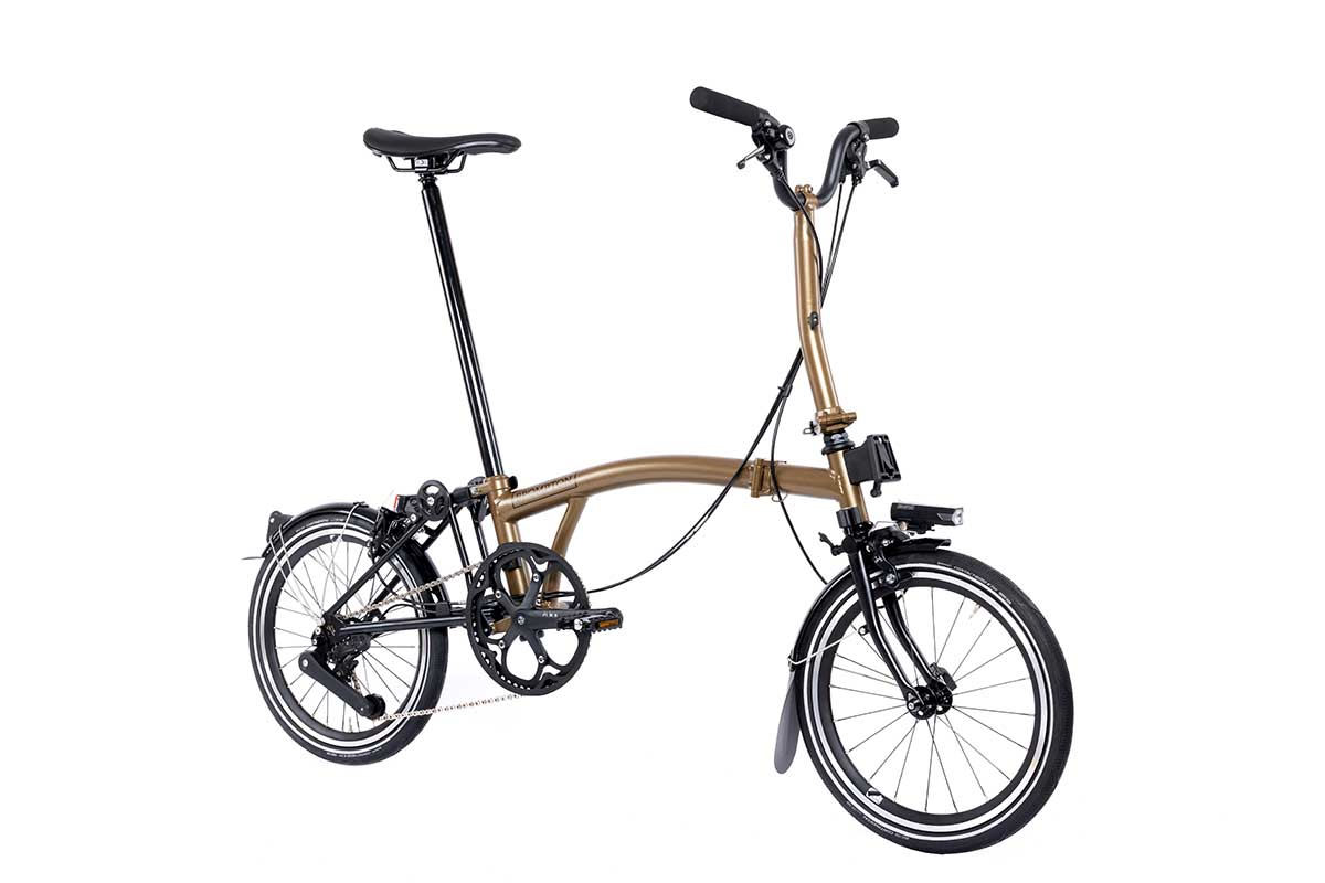 Brompton P line urban with battery lighting vitesses 2924