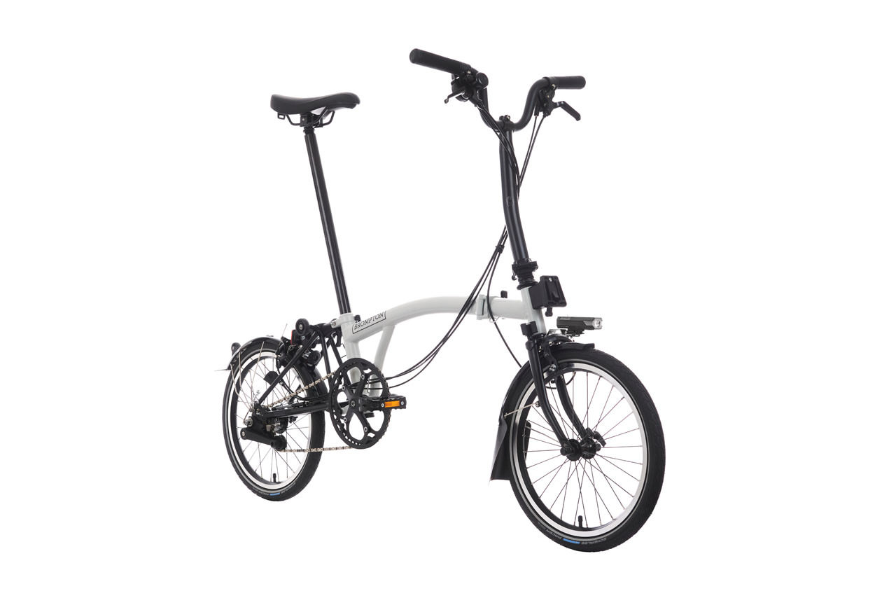 Vélo pliant Brompton C Line Explore with Battery Lighting - 6 Vitesses